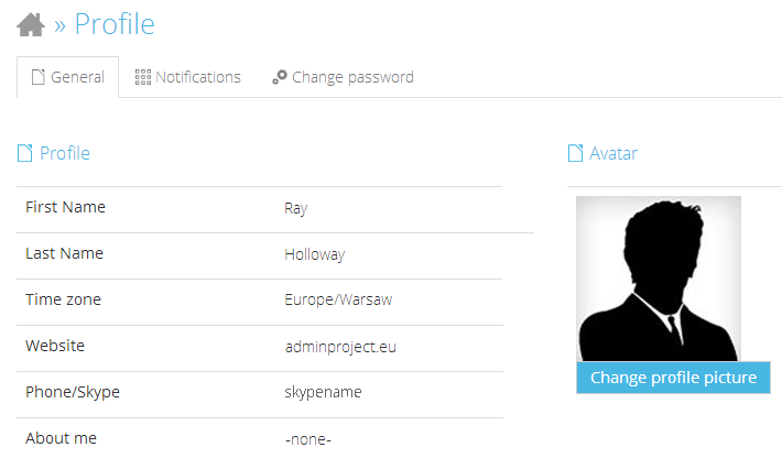 User Profile